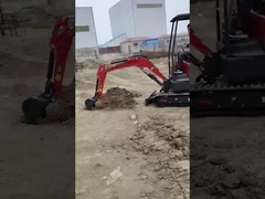 অপারেট এবং রক্ষণাবেক্ষণ সহজ মিনি ক্রলার Digger 1.6T